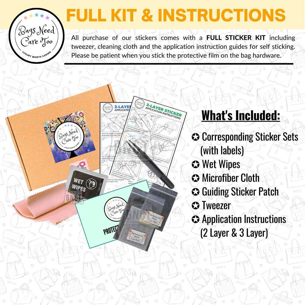 Hermes Depeches Bag Hardware Protective Sticker