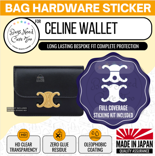 Celine Wallet Bag Triomphe Hardware Protective Sticker