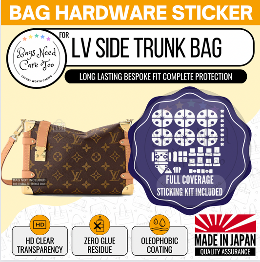 LV Side Trunk Bag Hardware Protective Sticker