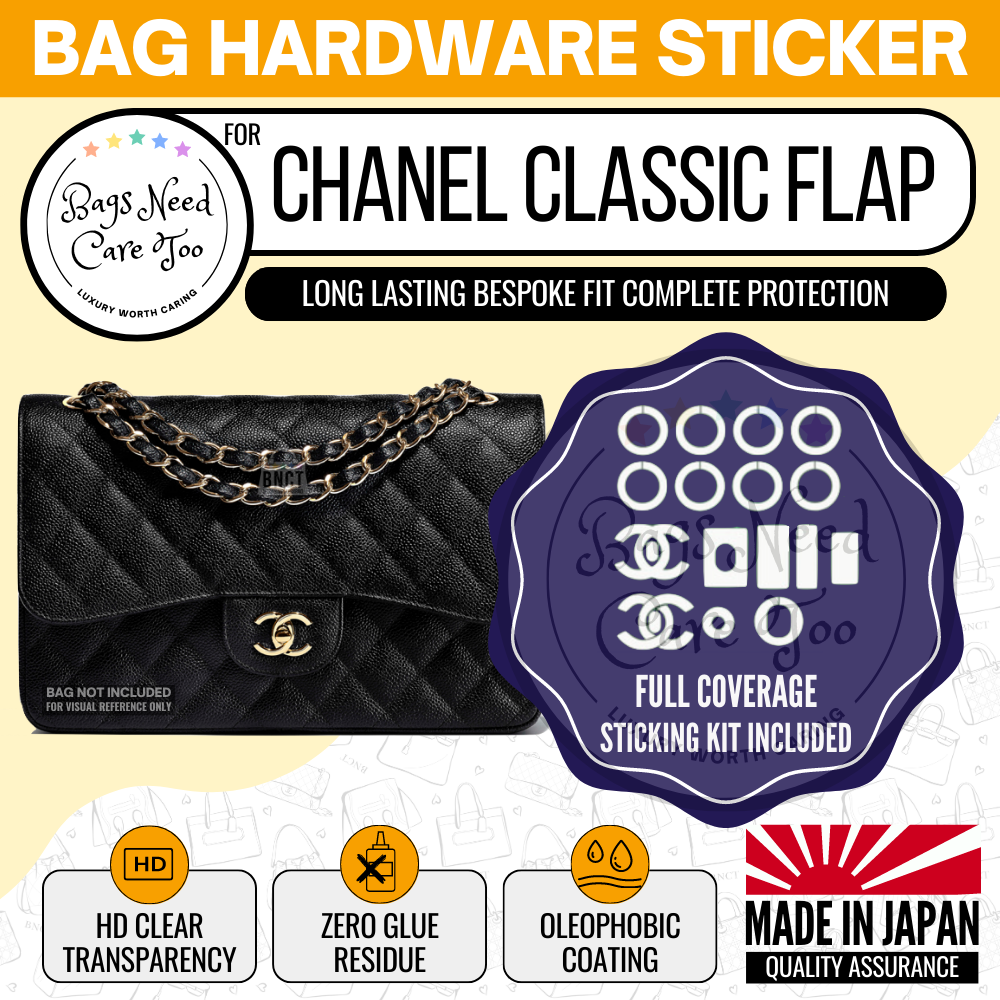 Chanel Classic Flap Bag Hardware Protective Sticker
