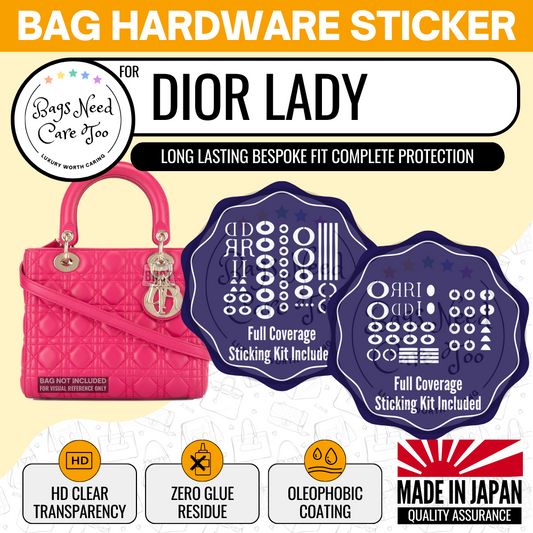 Dior Lady Bag Hardware Protective Sticker