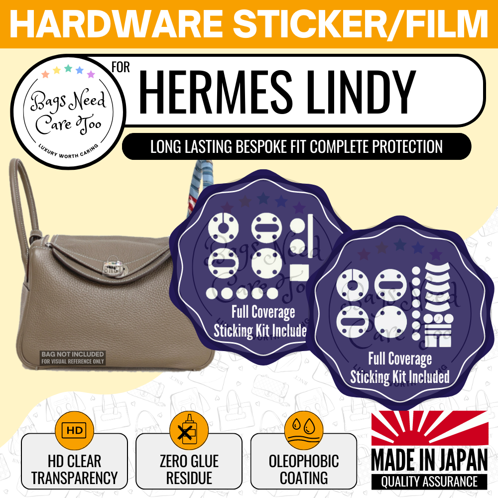 𝐁𝐍𝐂𝐓👜]💛 Hermes Depeches Bag Hardware Protective Sticker Film –  BAGNEEDCARETOO