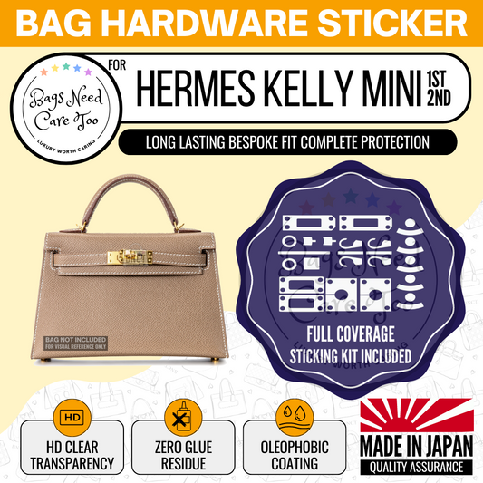 Hermes Kelly Mini 1st/2nd Gen Bag Hardware Protective Sticker