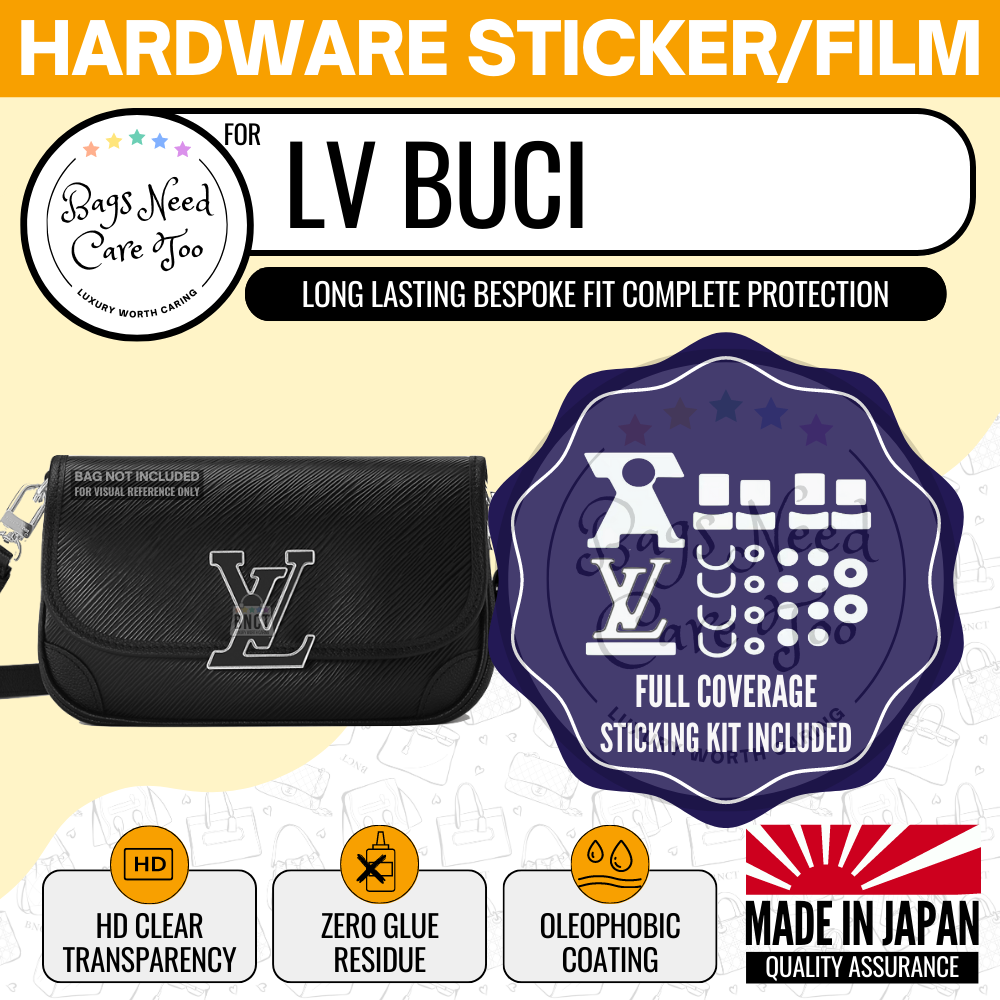 𝐁𝐍𝐂𝐓👜]💛 LV Buci Bag Hardware Protective Sticker Film – BAGNEEDCARETOO