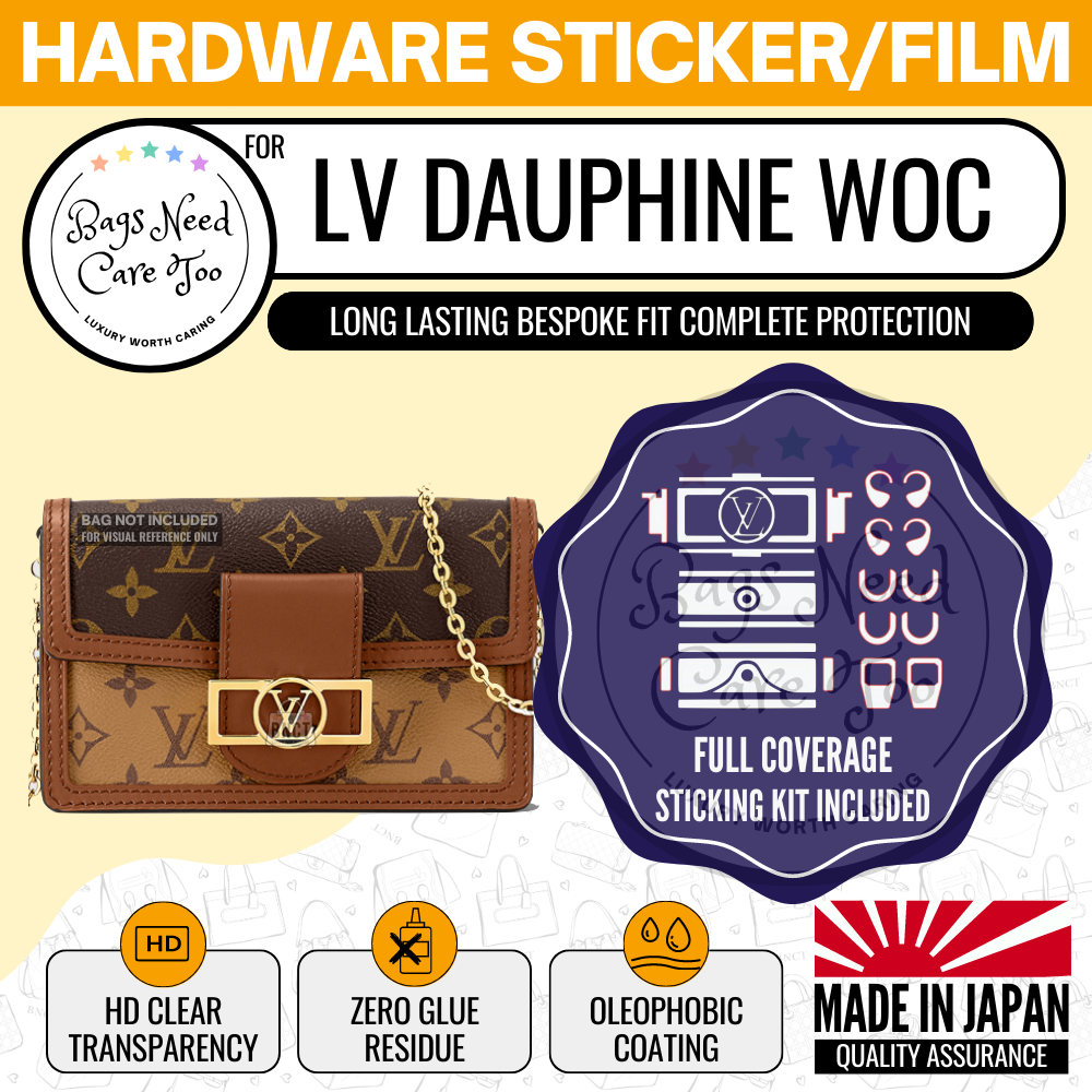 LV Dauphine WOC Bag Hardware Protective Sticker