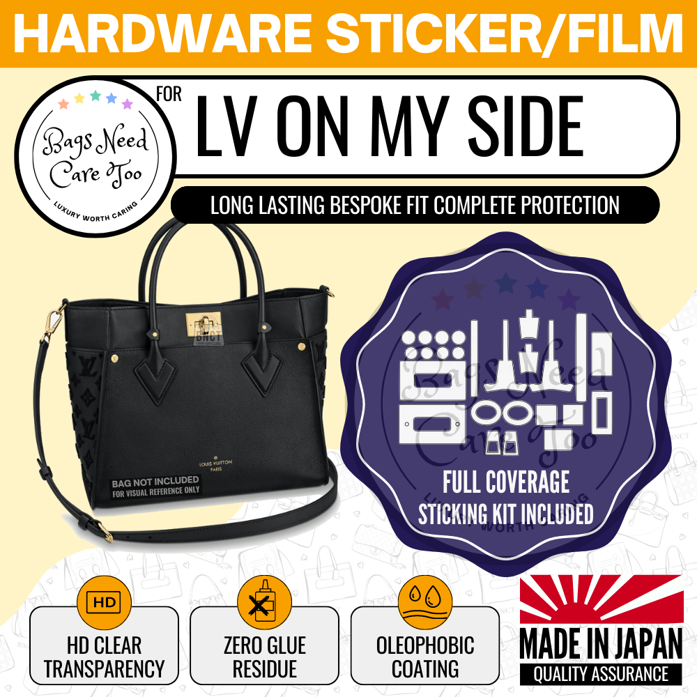 LV On My Side Bag Hardware Protective Sticker