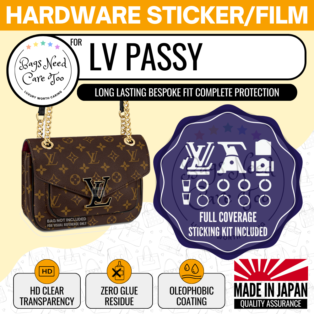 LV Passy Bag Hardware Protective Sticker