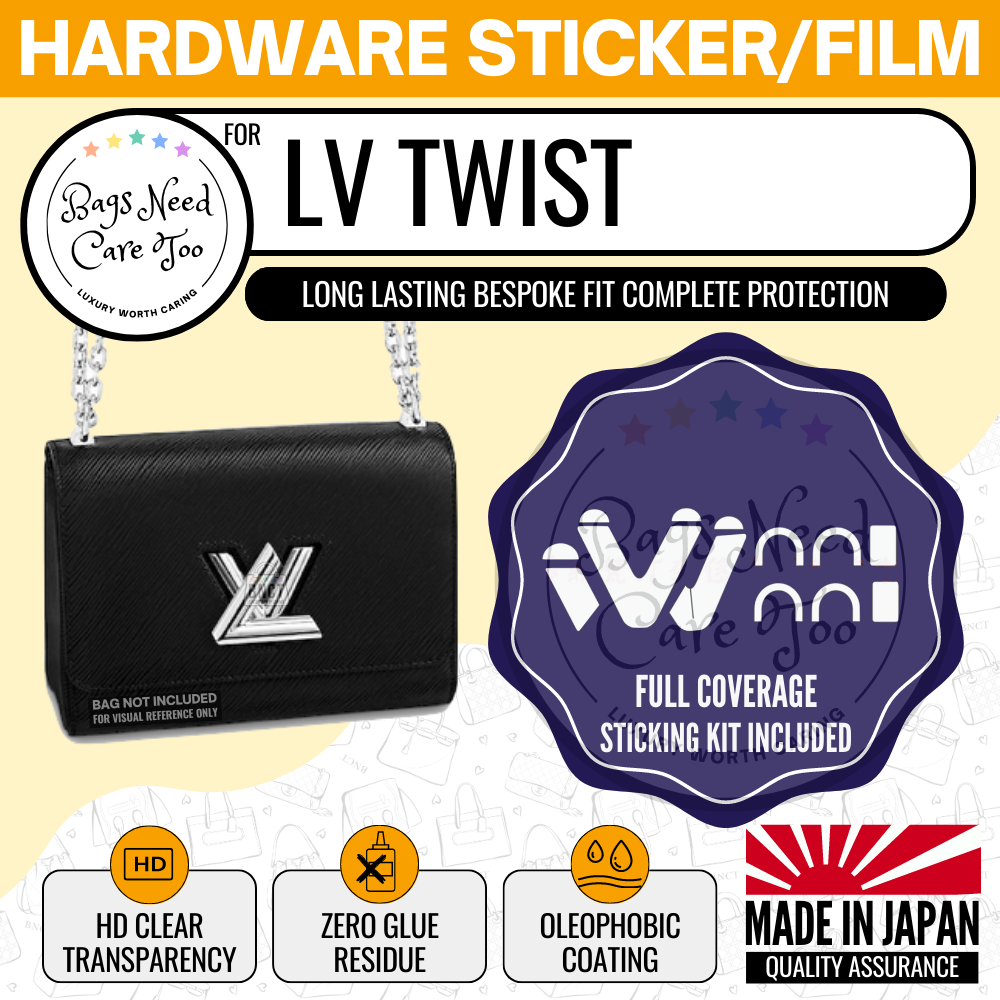 𝐁𝐍𝐂𝐓👜]💛 LV Twist Bag Hardware Protective Sticker Film – BAGNEEDCARETOO