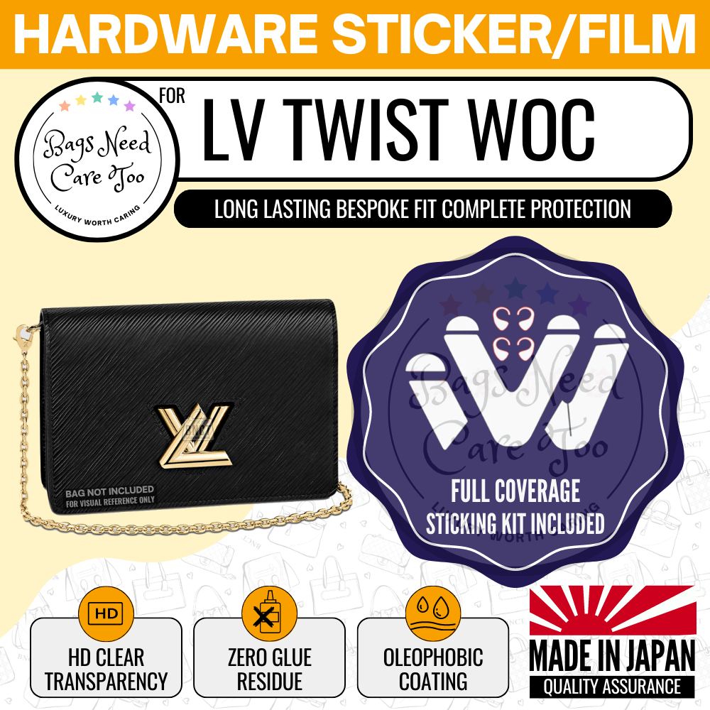 𝐁𝐍𝐂𝐓👜]💛 LV Twist WOC Purse Hardware Protective Sticker Film