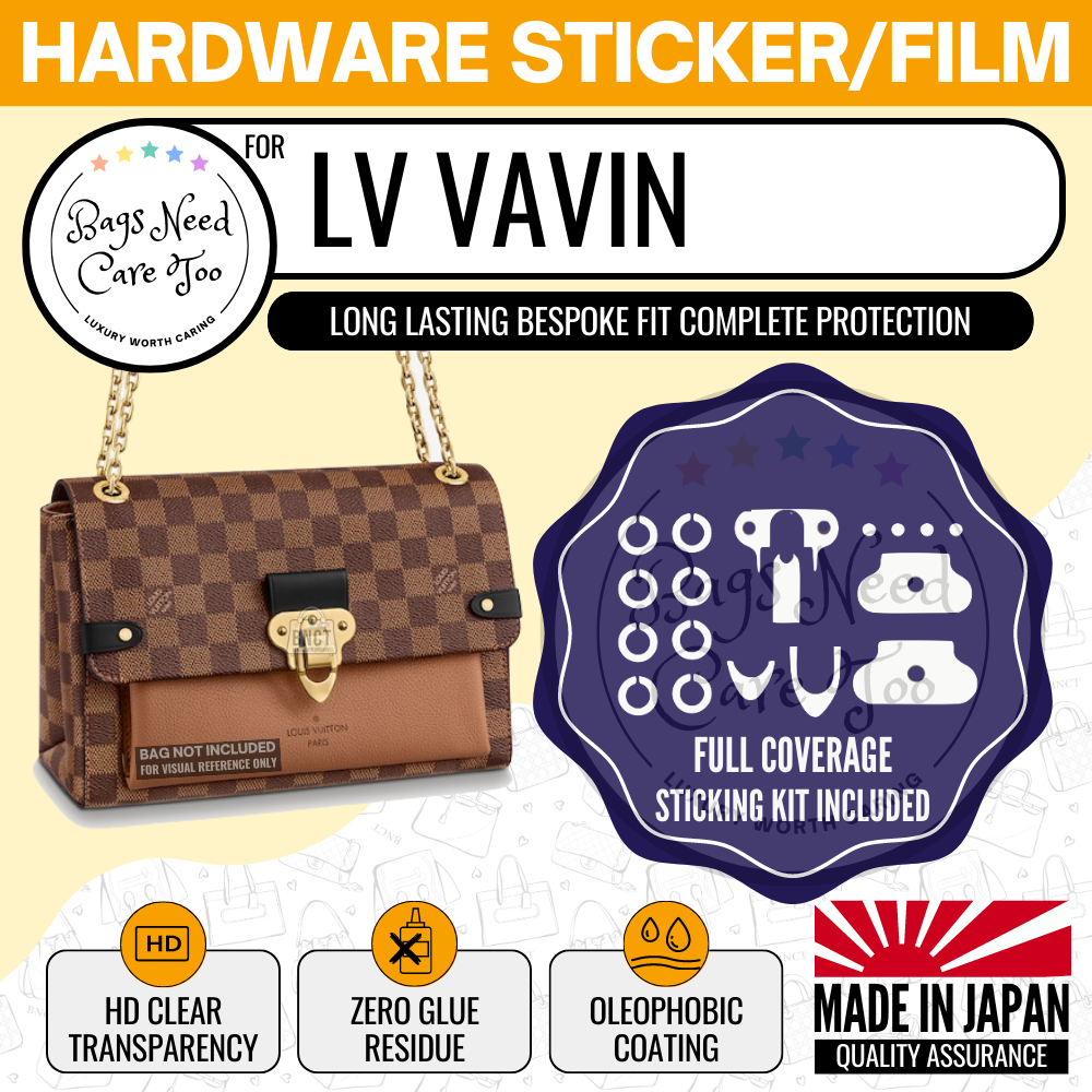 𝐁𝐍𝐂𝐓👜]💛 LV Vavin Bag Hardware Protective Sticker Film – BAGNEEDCARETOO