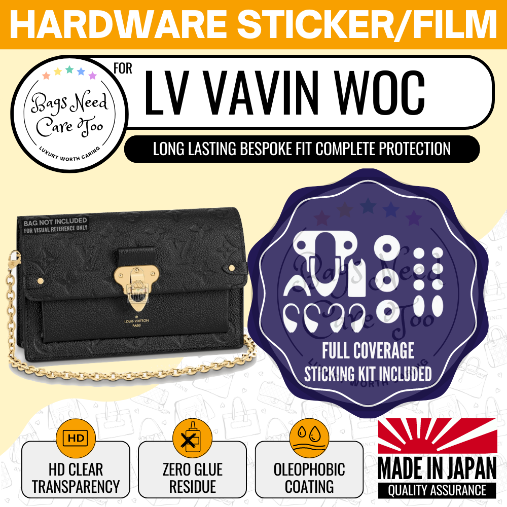𝐁𝐍𝐂𝐓👜]💛 LV Vavin WOC Bag Hardware Protective Sticker Film