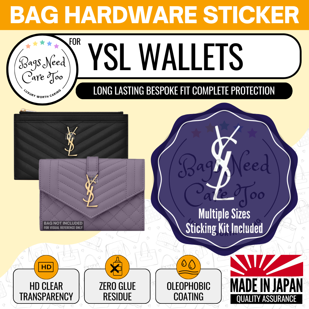 YSL Wallets/Cardholder/Bags LOGO Hardware Protective Sticker