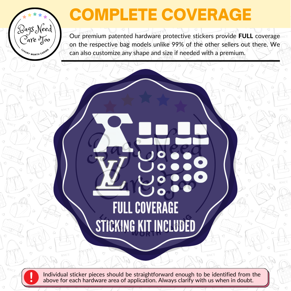 LV Buci Bag Hardware Protective Sticker