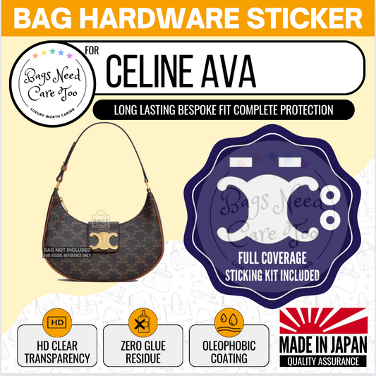 Celine AVA Medium Triomphe Bag Hardware Protective Sticker