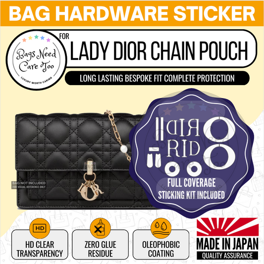 Lady Dior Chain Pouch Hardware Protective Sticker