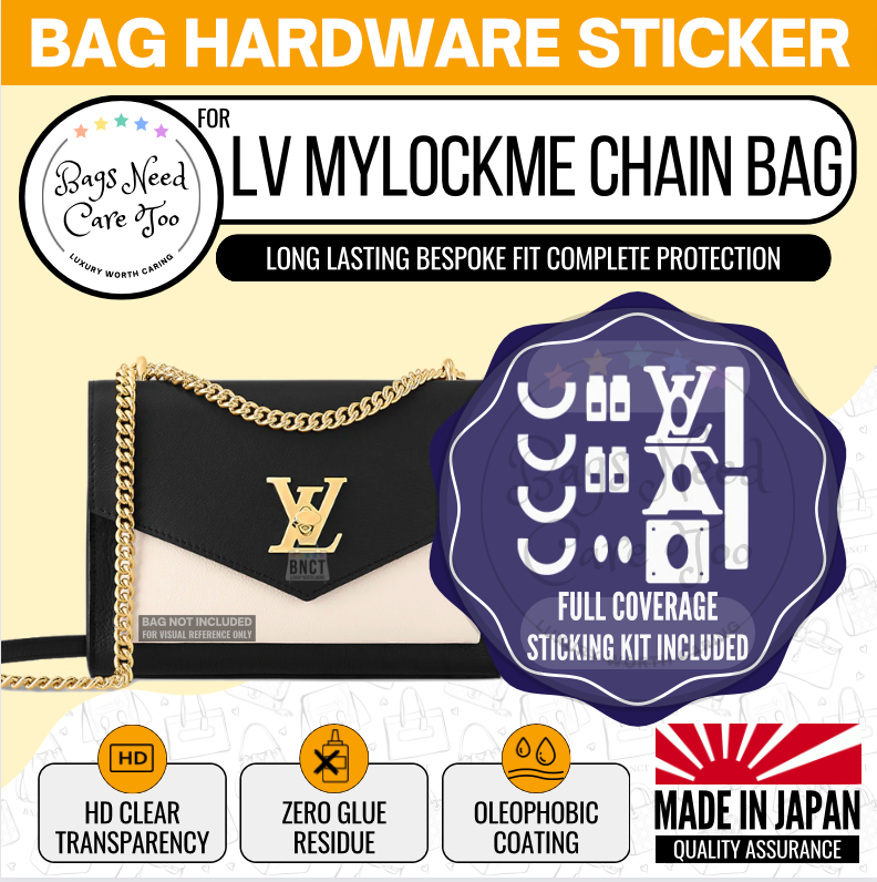 LV MyLockMe Chain Bag Hardware Protective Sticker