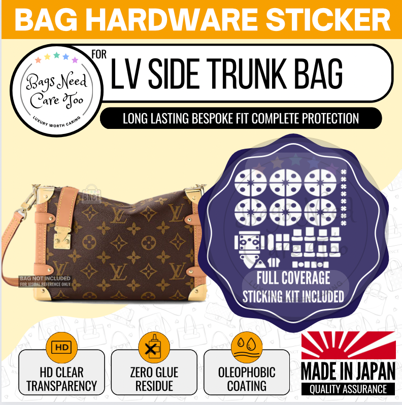 LV Side Trunk Bag Hardware Protective Sticker – BAGNEEDCARETOO