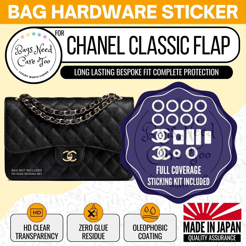 𝐁𝐍𝐂𝐓👜]💛 Chanel Classic Flap Bag Hardware Protective Sticker