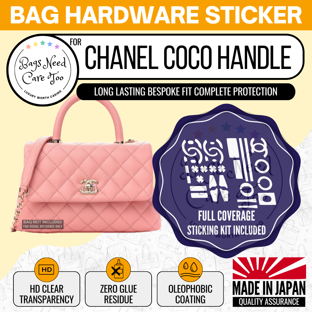 Chanel CocoHandle Bag Hardware Protective Sticker