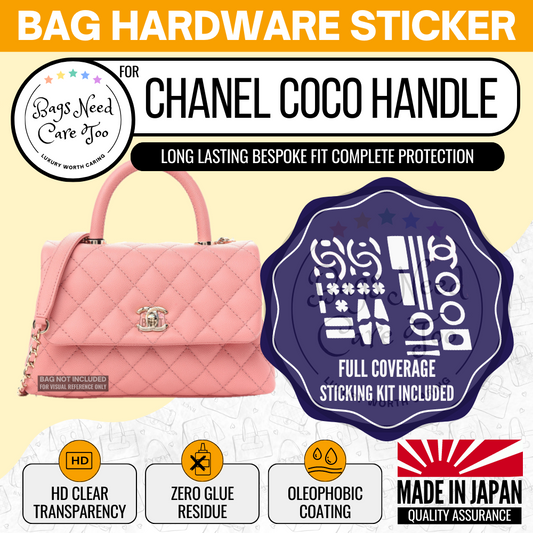 Chanel CocoHandle Bag Hardware Protective Sticker