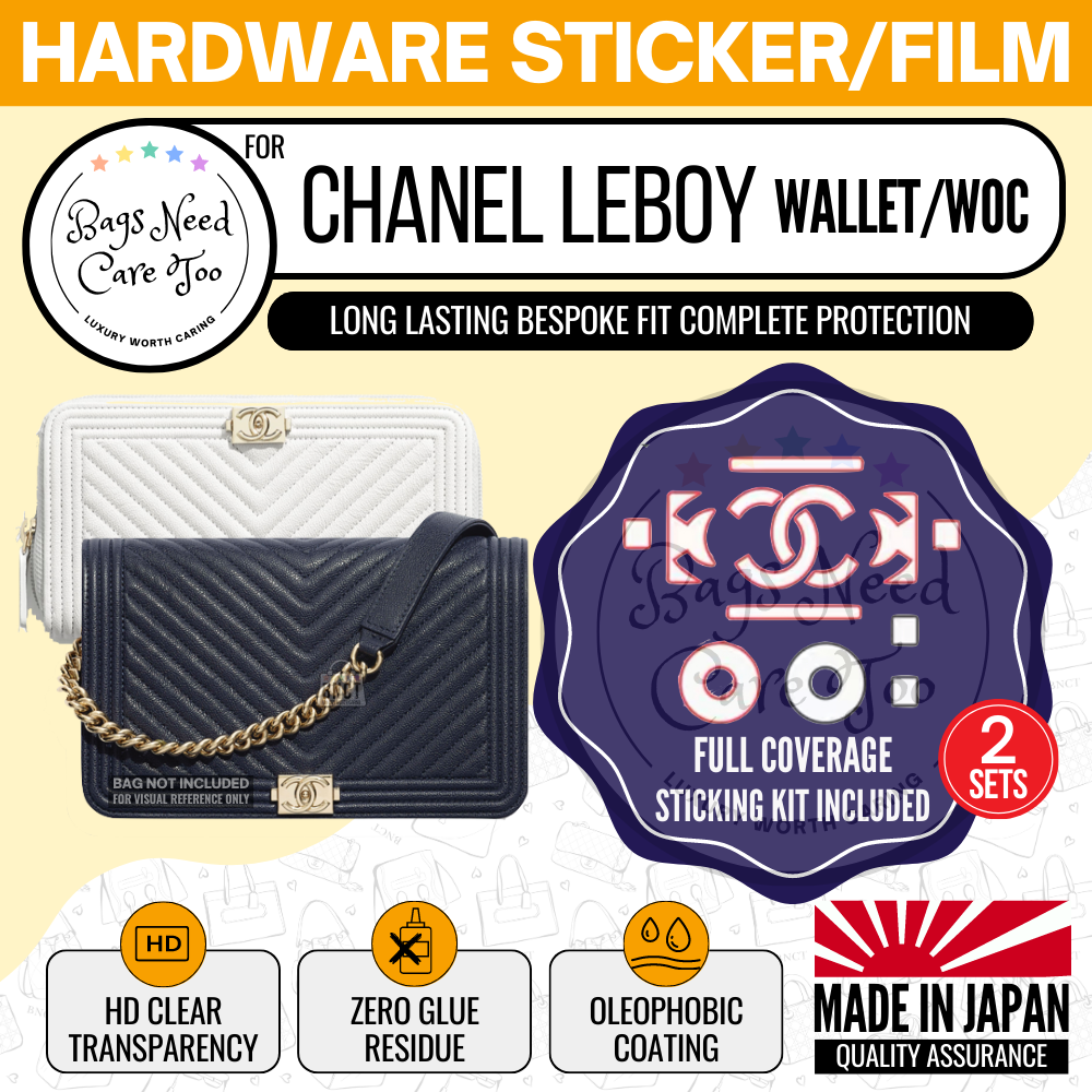 Chanel Leboy Wallet/WOC Bag Hardware Protective Sticker