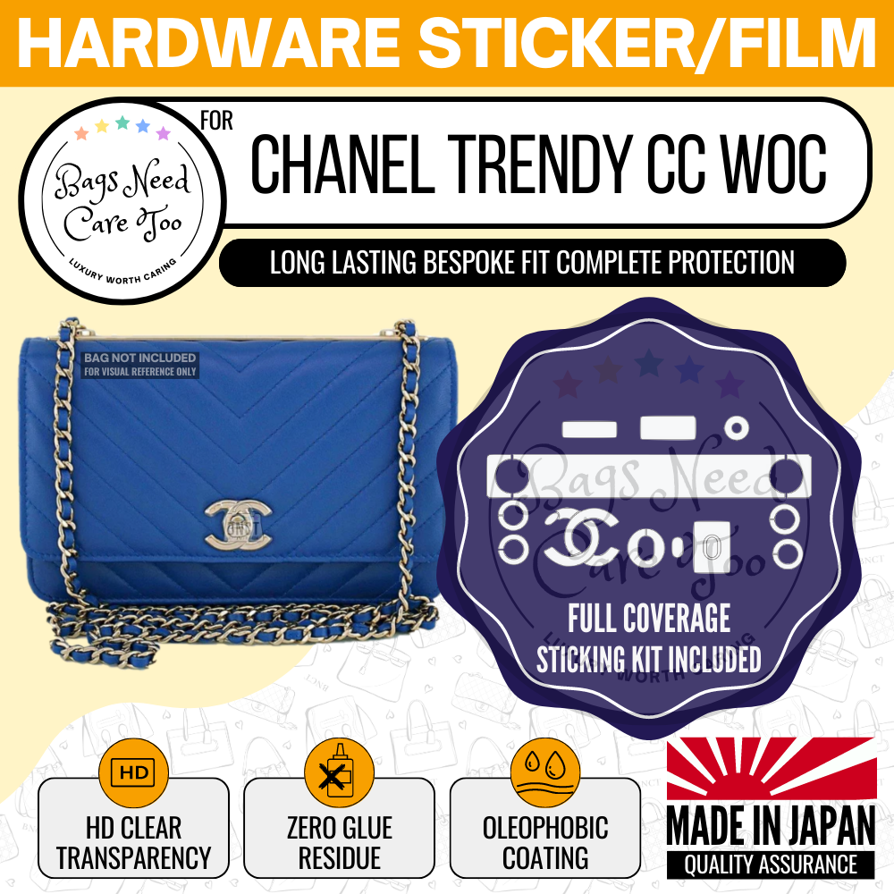 Chanel Trendy CC Wallet On Chain Bag Hardware Protective Sticker