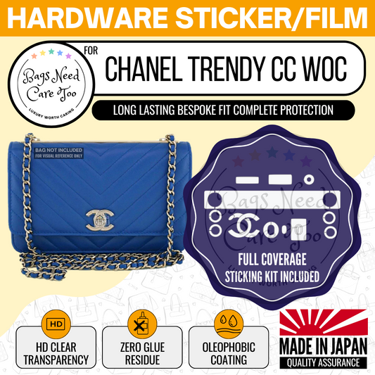 Chanel Trendy CC Wallet On Chain Bag Hardware Protective Sticker