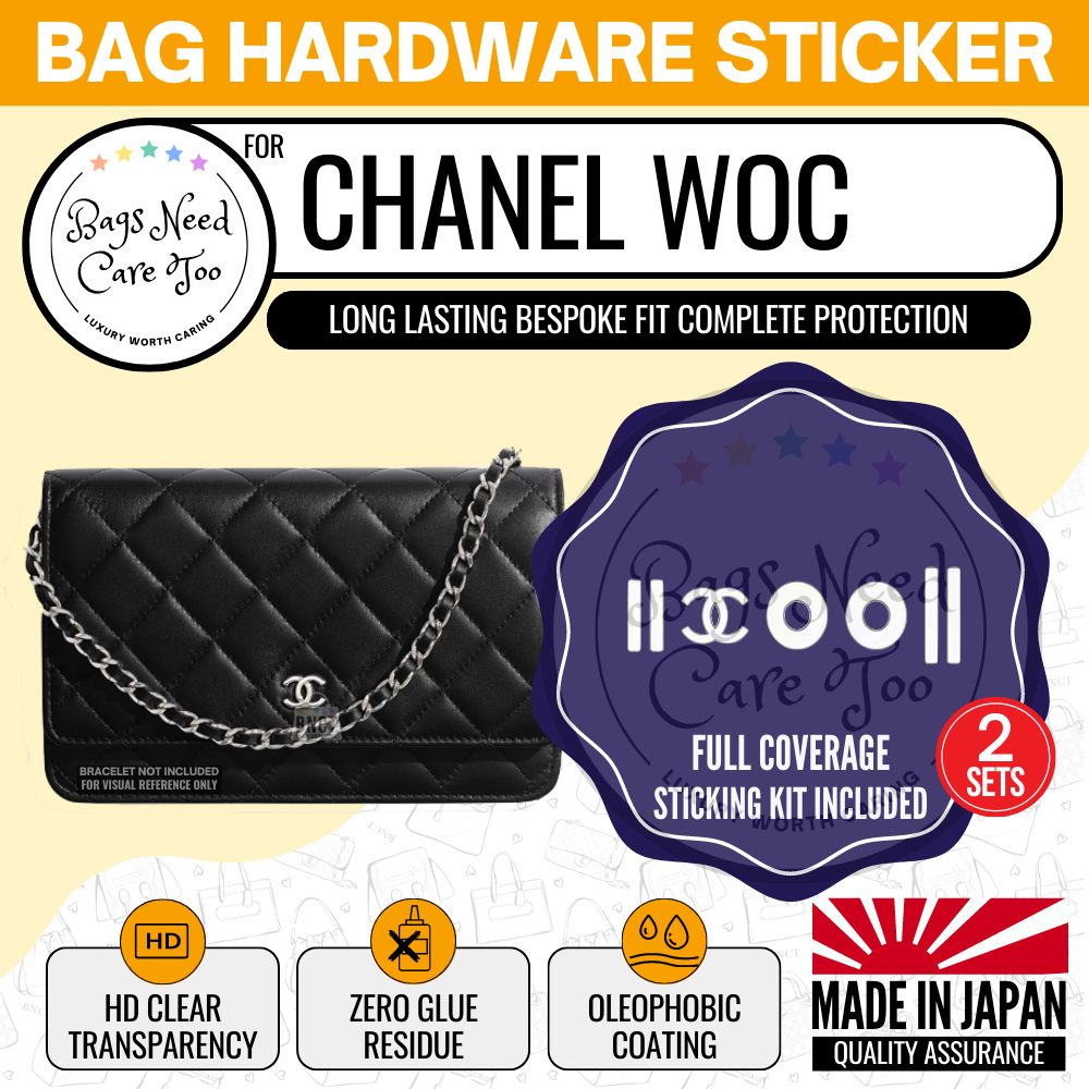 Do you leave the plastic sticker on your CC hardware ?? : r/chanel