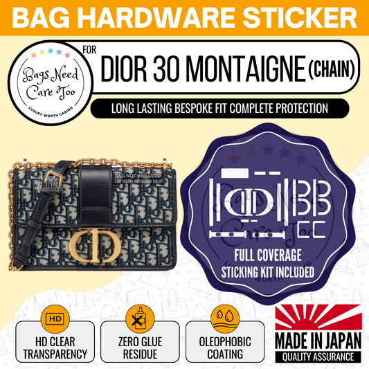 Dior 30 Montaigne Chain Bag Hardware Protective Sticker