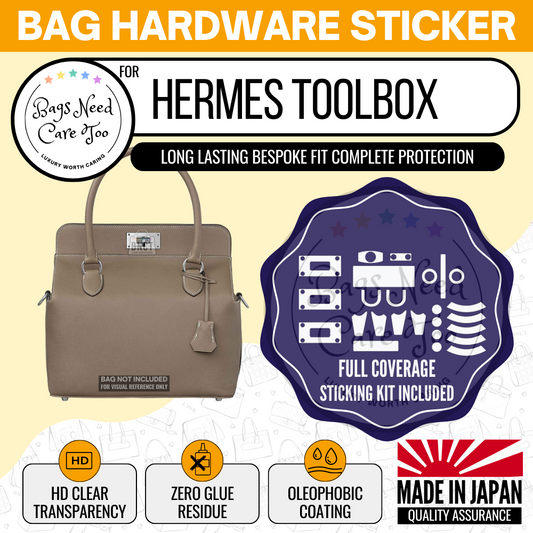 Hermes Toolbox Bag Hardware Protective Sticker