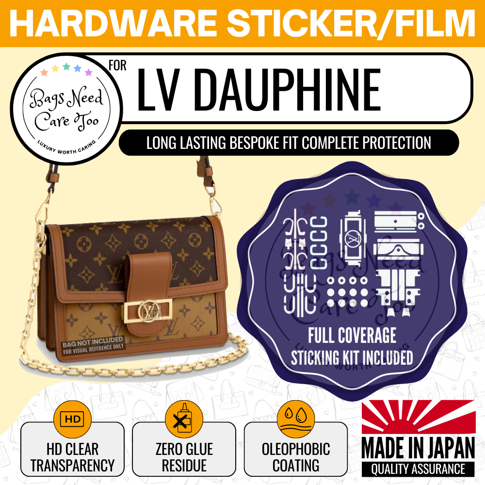 LV Dauphine Bag Hardware Protective Sticker
