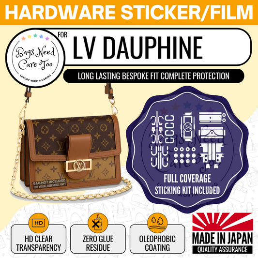 LV Dauphine Bag Hardware Protective Sticker