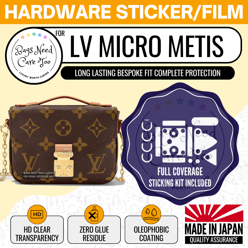 LV Micro Metis Bag Hardware Protective Sticker