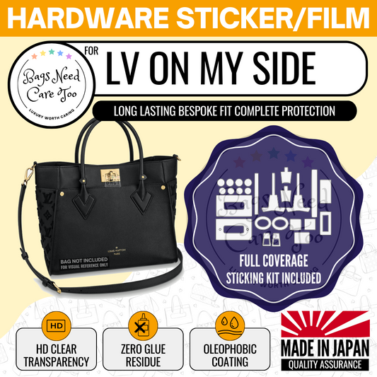 LV On My Side Bag Hardware Protective Sticker