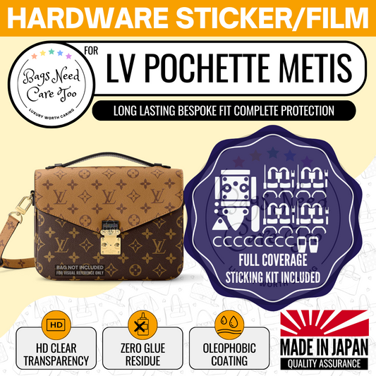 Hardware Protector Sticker for LV Pochette Metis Handbag Purse