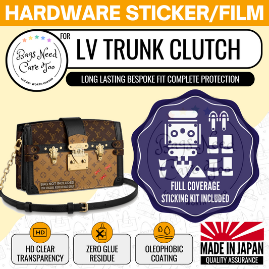 𝐁𝐍𝐂𝐓👜]💛 LV Papillion Trunk Bag Hardware Protective Sticker