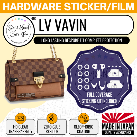 𝐁𝐍𝐂𝐓👜]💛 LV Soft Trunk Bag Hardware Protective Sticker Film –  BAGNEEDCARETOO