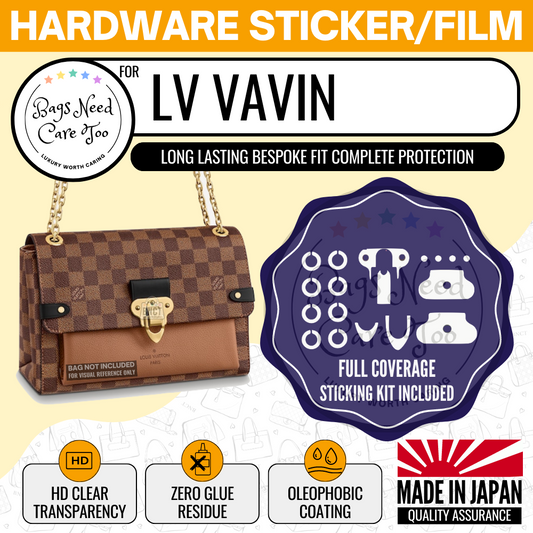 Hardware Protector for Large Zipper Pull on Louis Vuitton Bags 